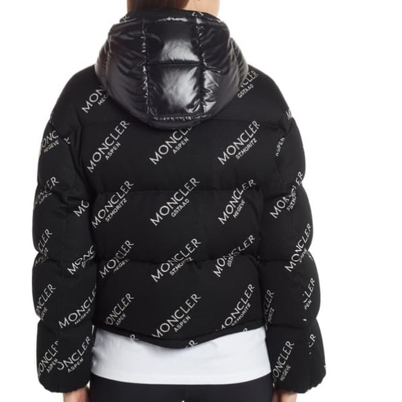 Moncler caille logo jacquard quilted jacket NWT - Picture 2 of 11